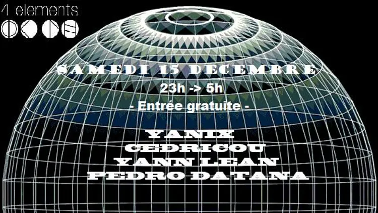 Yanix, Cedricou, Yann Lean, Pedro Datana for a birthnight time