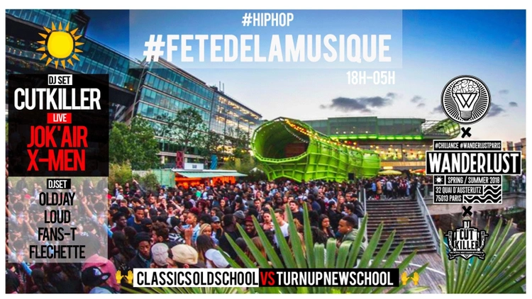 Hip-hop celebration avec Cut Killer, X-men (live), Jok'air (live)