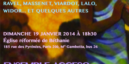 L'Ensemble Acceso vous invite à son concert de musique française