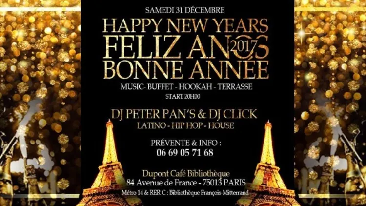 Happy New Year 2k17 ★ Café Dupont ★Élégant & Chic ★25euro