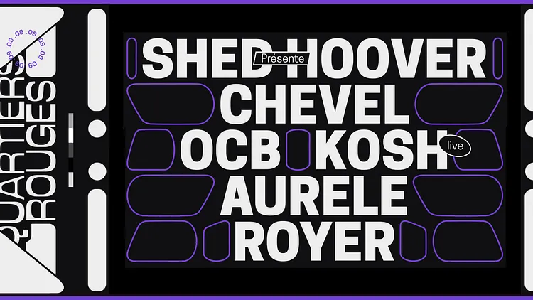 Quartiers Rouges .09 : Shed prés. Hoover, OCB, Kosh