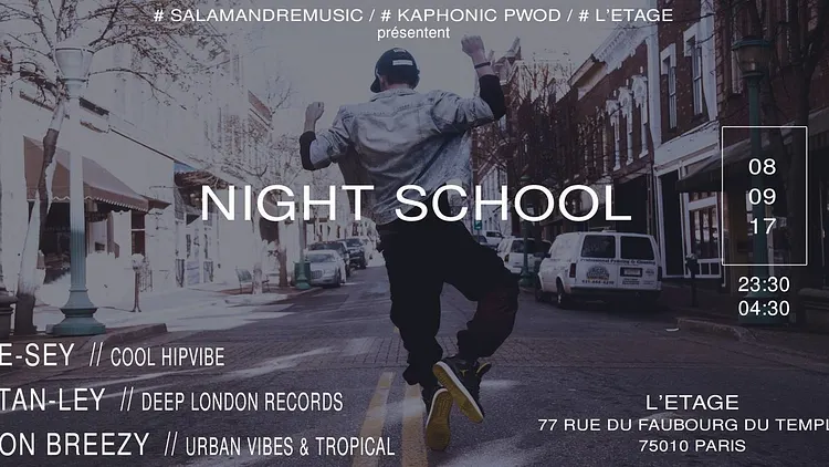 Night School W/ Don Breezy x Stan-Ley x Be-Sey