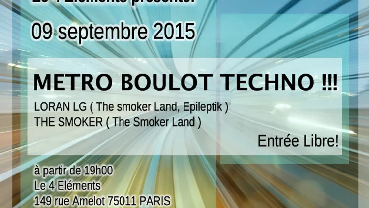 Métro, Boulot, Techno