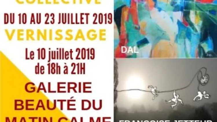 Exposition collective Elisabeth Auer, Dal, Jijey, Françoise Jetteur
