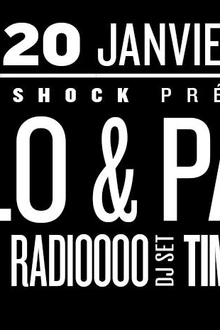 Ekleroshock présente Polo & Pan, Tshegue, Tim Paris, Radiooooo