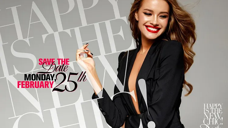 HAPPY IS THE NEW CHIC