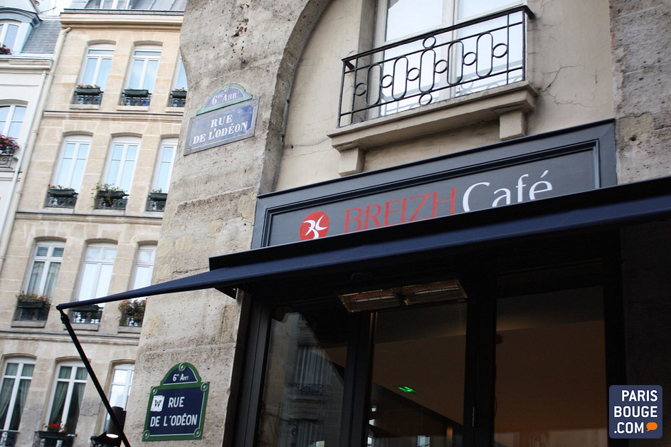 Breizh Cafe Odeon Restaurant Paris