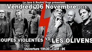 Les soucoupes violentes + Les Olivensteins en concert