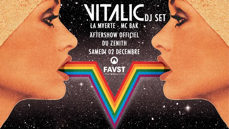 VITALIC (DJ SET) - LA MVERTE – MC BAK AFTERSHOW OFFICIEL DU ZENITH