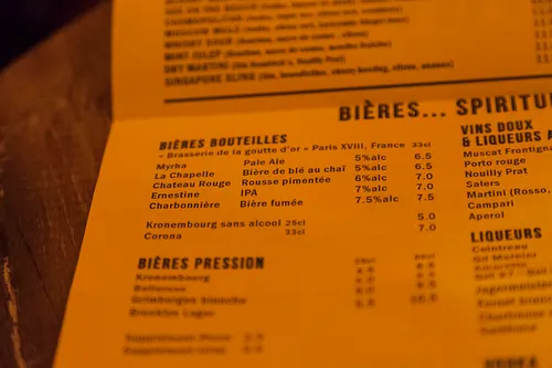 Dunkerque Restaurant Bar Paris