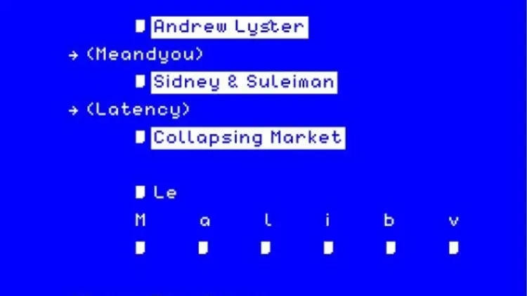 Collapsing Market Night