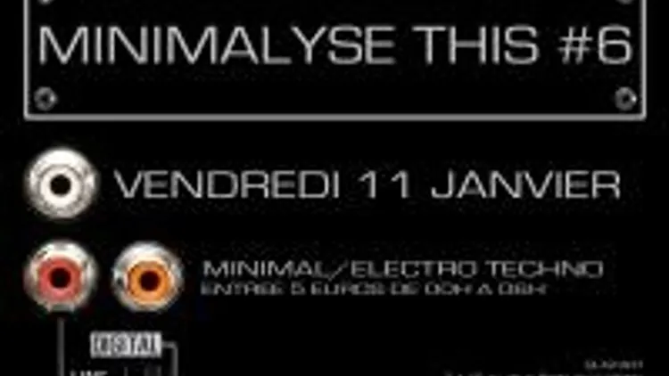 Minimalyse This # 6