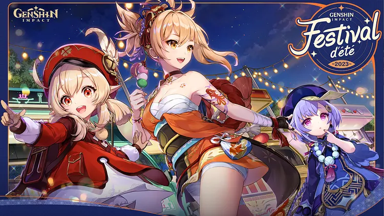 Le Festival d'été de Genshin Impact 2023 débarque à Paris