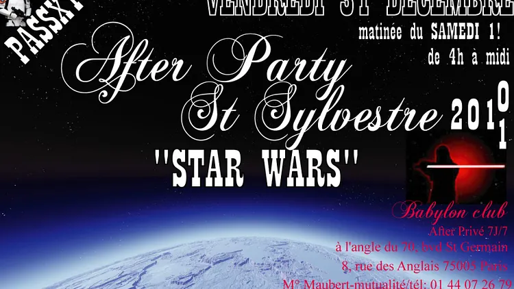 After Party "Saint Sylvestre"
