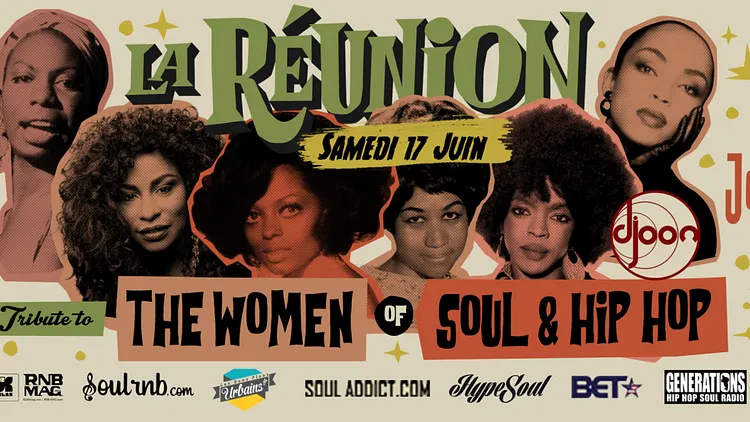 La Reunion Party : Tribute to the women of Soul & Hip Hop