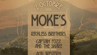 Le Fake : Moke's + Reckless Brothers + Captain Fuzz & The Snare + Acid Western en concert