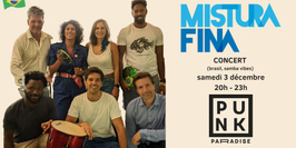 Soirée brésilienne avec Mistura Fina (roda de samba) !!