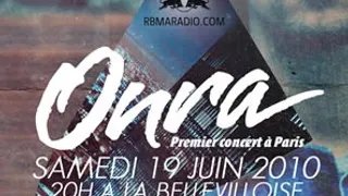 Onra, premier concert à Paris