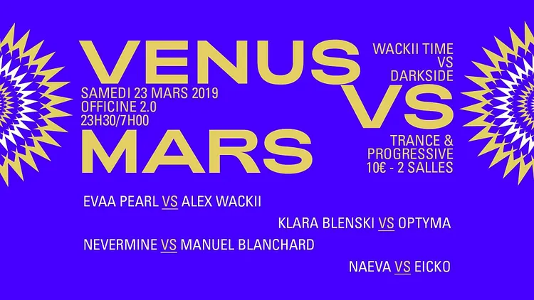VENUS vs MARS by Evâa Pearl & Alex Wackii
