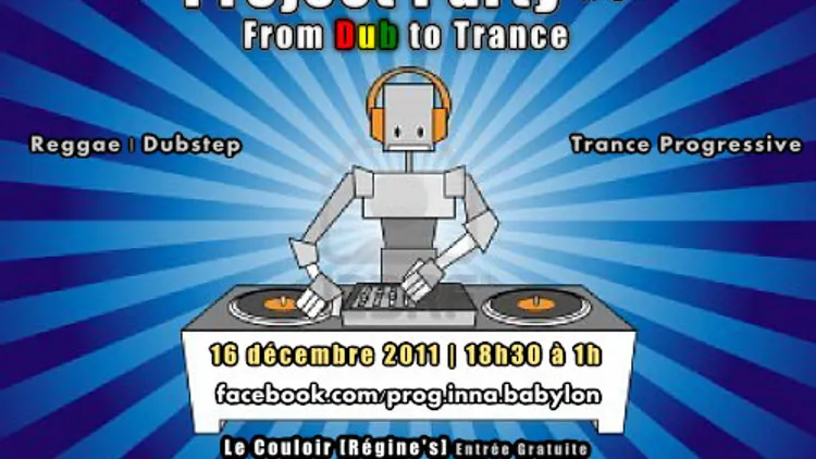 Project Party #6 : FROM DUB TO TRANCE