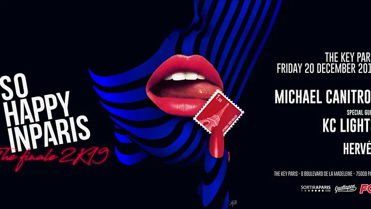 SO HAPPY IN PARIS à The Key avec Michael Canitrot & KC Lights