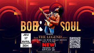 Bob&Soul au New Morning en concert Hommage à Bob Marley - Keep the Legend Alive