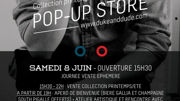 Pop-up store Duke & Dude