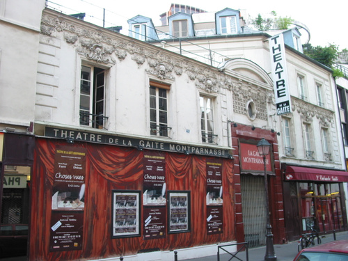 Théâtre de la Gaîté Montparnasse Théâtre Paris
