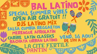 Bal latino spécial summer vibes - Open air gratuit salsa, cumbia, reggaeton, merengue y mas !