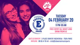 TUESDAY ERASMUS IN PARIS