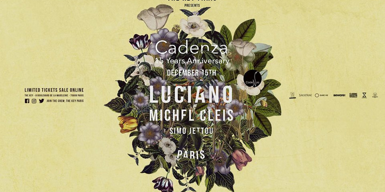 Cadenza 15 Years Anniversary : Luciano & Friends