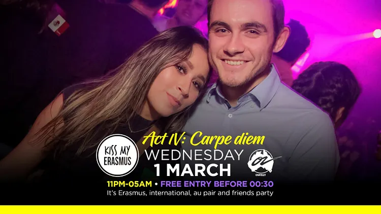 KISS MY ERASMUS @ CAFÉ OZ