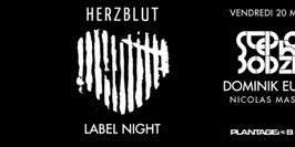 Herzblut Night : Stephan Bodzin, Dominik Eulberg & Nicolas Masseyeff
