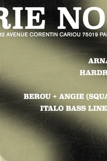 Série noire w/ Arnaud Rebotini, Hardrock Striker, Zaratustra, Italo Bass Line Technology