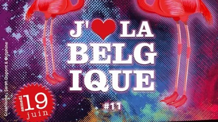 "J'aime la Belgique #11" = electro rock flamand