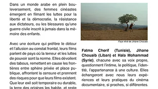 Débat d'Addoc - Femmes cinéastes dans les Révolutions Arabes