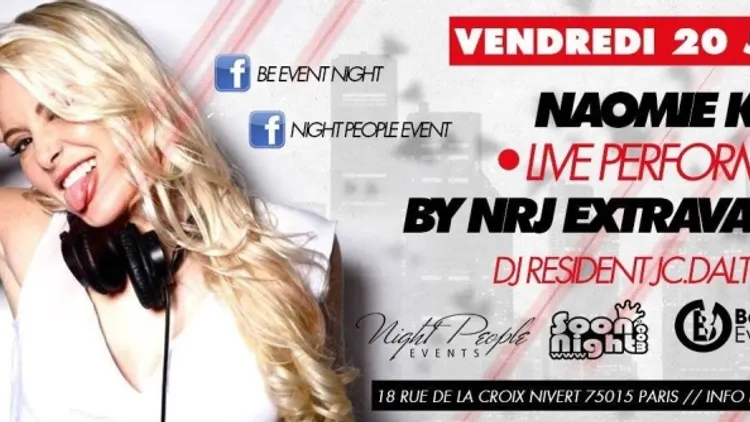 Naomie K live perform by NRJ Extravadance