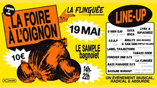 La Foire à l'oignon de la Flinguée au Sample