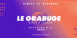 Le Grabuge #2 • 2 Rooms • Disco x Techno
