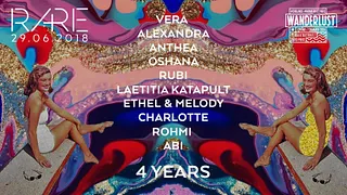 Ra+Re 4 years anniversary : Vera, Alexandra, Anthea, Rohmi, Molly