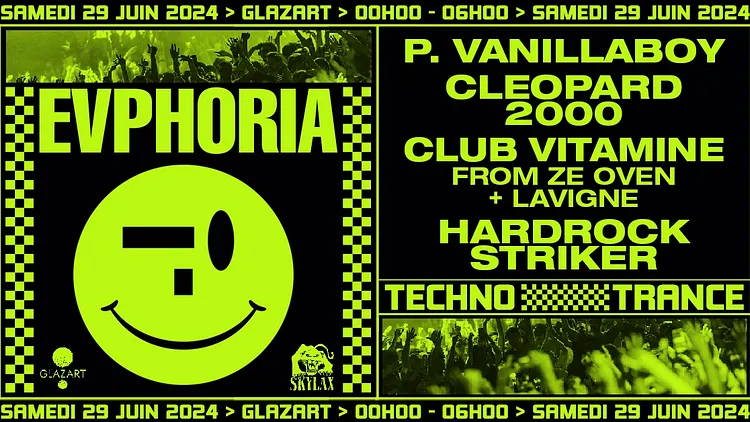 EVPHORIA x GLAZART : Cleopard2000, P.VANILLABOY & more