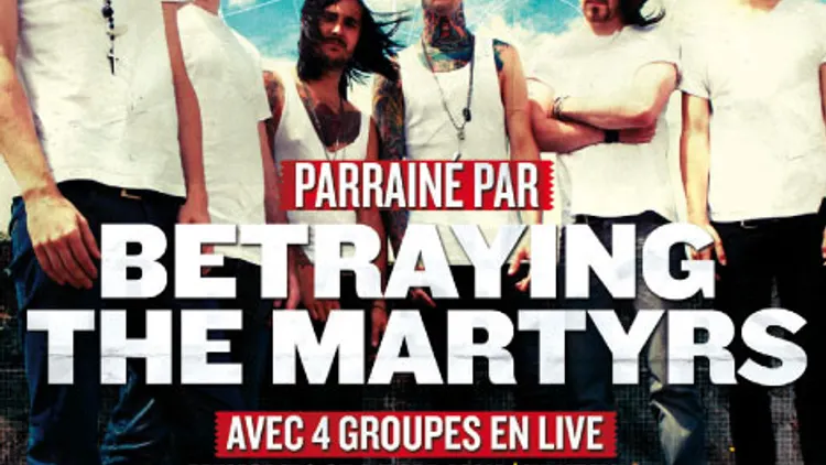 MyROCK BATTLE Vol.2 avec BETRAYING THE MARTYRS