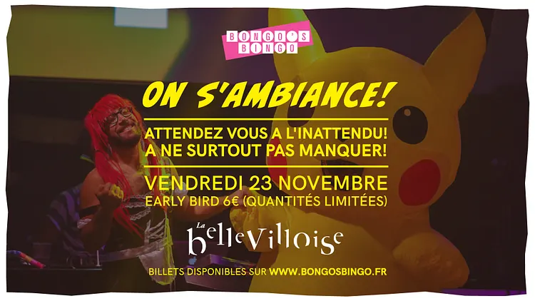 Bongo's Bingo à La Bellevilloise