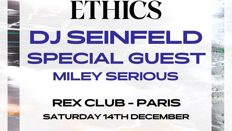 Rex Club presente Young Ethics Tour: DJ Seinfeld, Miley Serious, Special Guest