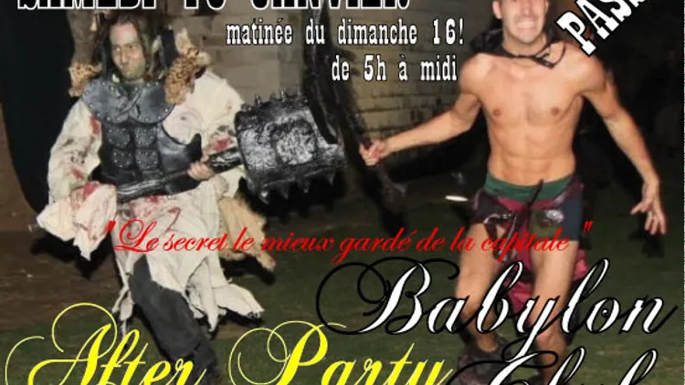 AFTER PARTY - CONAN LE BARBARE