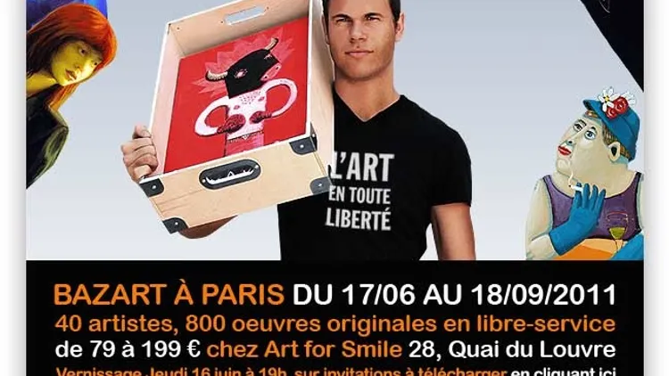 Bazart, la caravane de l'art chez Art For Smile