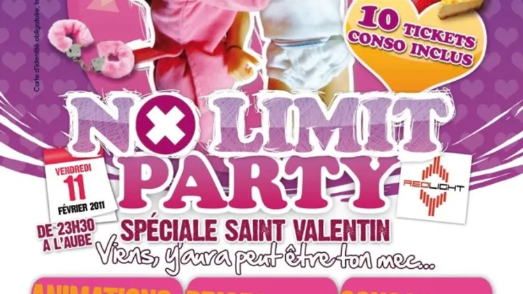 NO LIMIT PARTY spéciale Saint Valentin