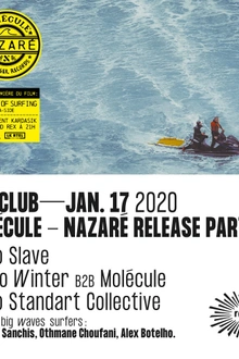 Molécule - Nazaré Release Party: Radio Slave, Pedro Winter b2b Molécule, Radio Standart Collect