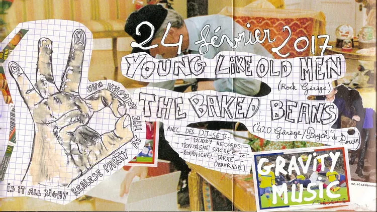 Young Like Old Men Release Party + The Baked Beans