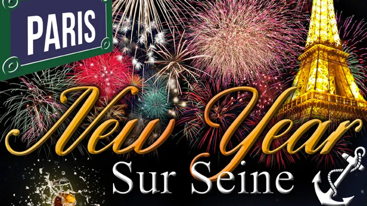 BATEAU NEW YEAR sur Seine